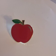 Apple Pin Badge Fashion Accessory