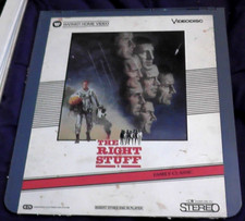 CED VIDEODISC PART 2 ONLY THE RIGHT STUFF NASA 1984 CAPACITANCE ELECTRONIC DISC