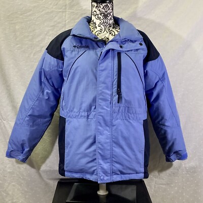 Columbia Women's Winter Jacket Ski Coat Size 14/16 Down Filled