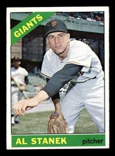 Al Stanek 1966 Topps #437 San Francisco Giants Gd-Vg