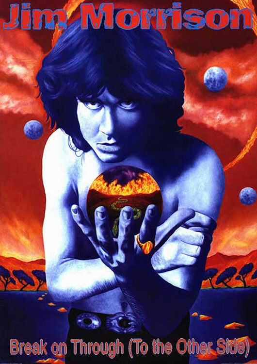 The Doors Jim Morrison Break On Through Poster 24 x 33 | eBay