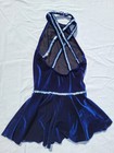 MEEKELLE Dance, Figure Skating Dress - Child Large - Royal Blue — photo 2