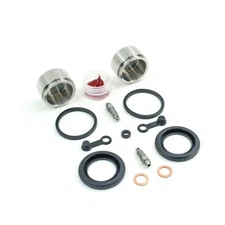 Brake Caliper Seal+Stainless Steel Piston Kit for 1986-1991 Suzuki GSXR750 Rear