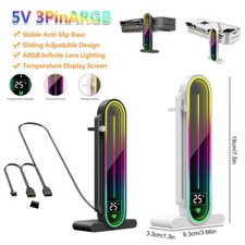 Graphics Card Support GPU Stand 5V 3Pin ARGB Video Card Holder With Display ADE