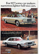 Ford Ltd Car Auto Silver Full Size Girls People Sportier Vintage Print Ad 1976