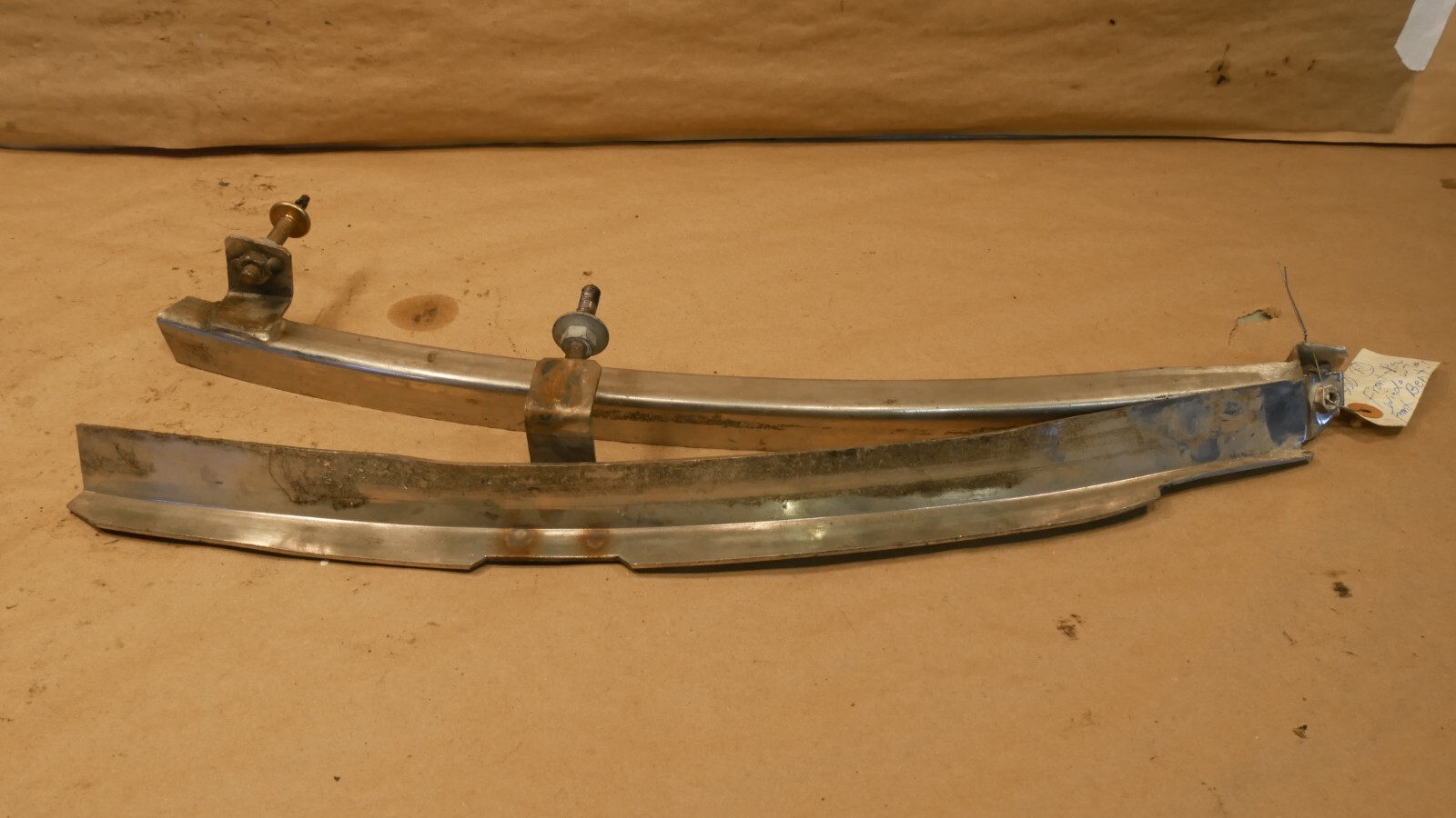 Ferrari 430 360 RH Door Front and Rear Glass Guide OEM PN 65062100 65061900