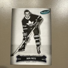 2006-07 Parkhurst Don Metz Card #142 Toronto Maple Leafs Oldies Black And White