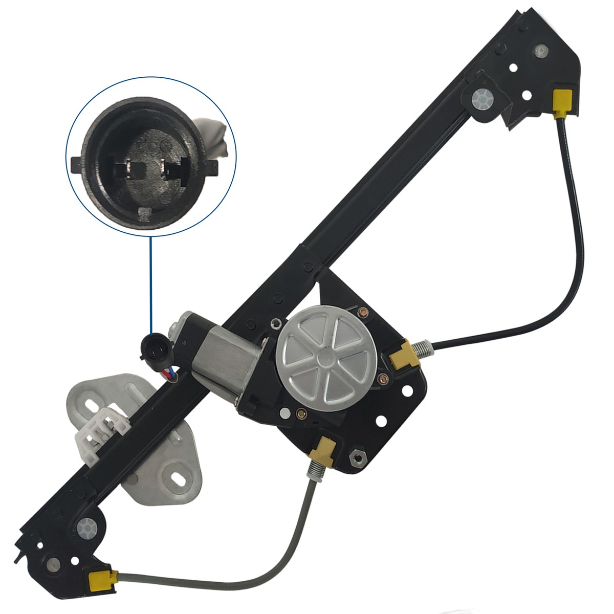 Leve-vitre Avant Gauche + Moteur électrique Pour Dacia Logan 2004-2012 - Neuf