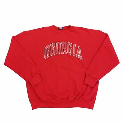 Vintage UGA University of Georgia Bulldogs Sweatshirt Sz 2XL Spell Out