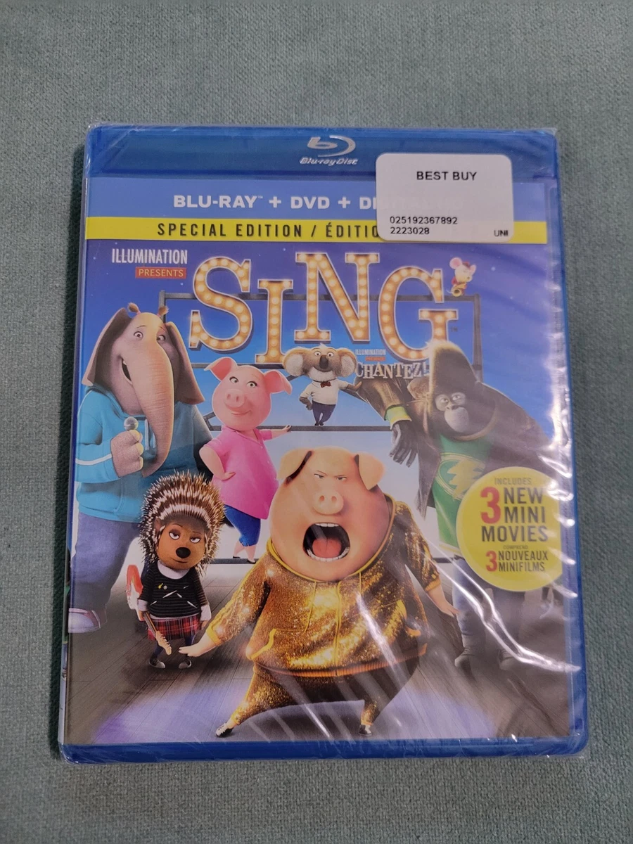 (未使用･未開封品)　Sing (Blu-ray + DVD + Digital HD) qdkdu57 Sing [Blu-ray]: Amazon.ca: SING: Movies & TV Shows