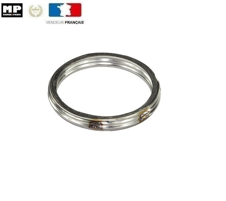 Joint De Collecteur D'échappement Pour Kawasaki KMX 125 (1986-1998) - 36.5x46x3.5 Mm - Pièce Neuve Générique