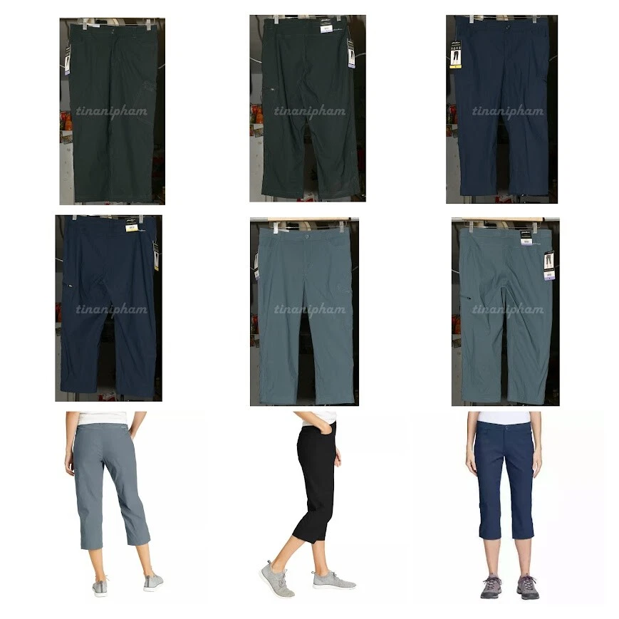BLACK , BLUE, GRAY Eddie Bauer ‎tech Capri Women's Pants
Opens in a new window or tab