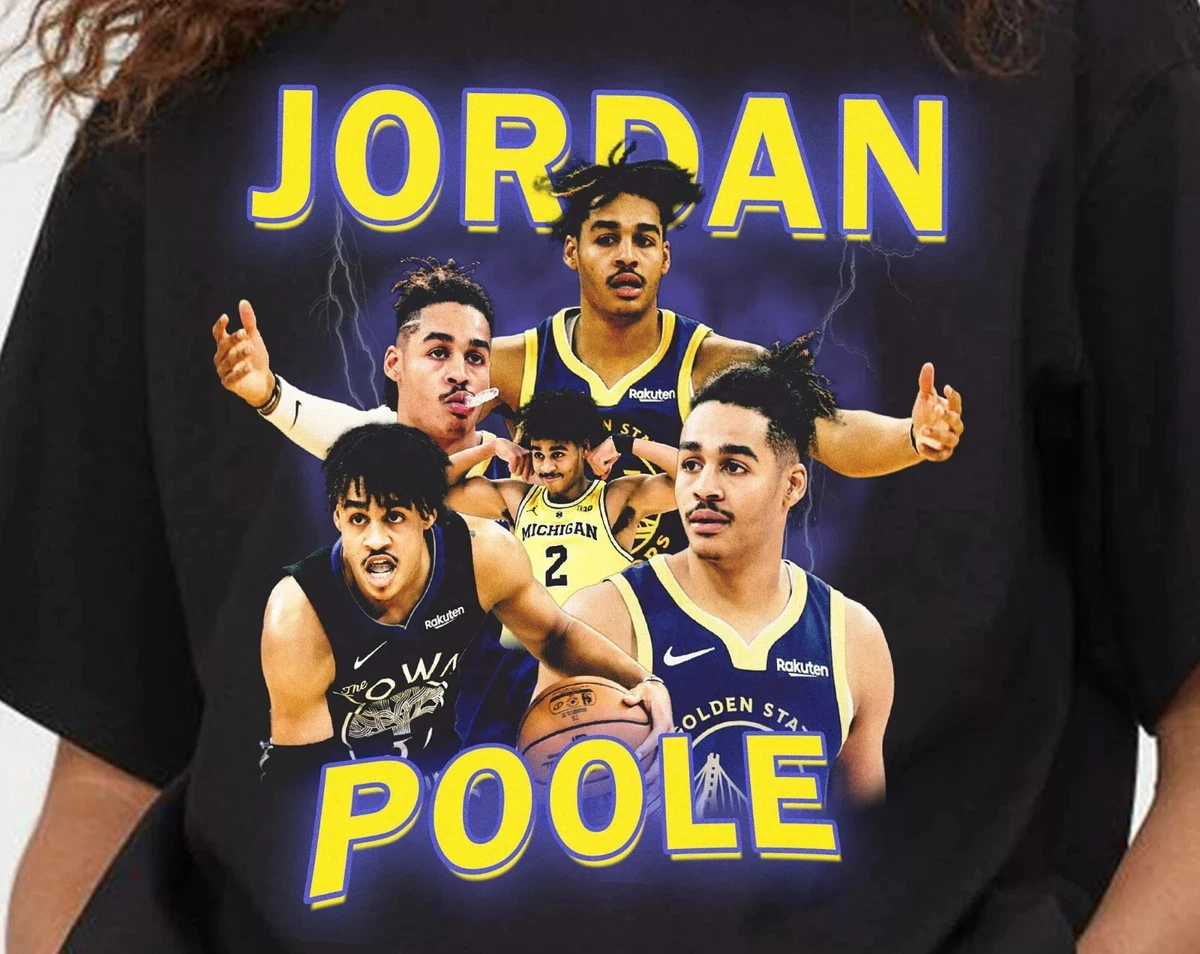 Jordan Poole Black Golden State Warriors Poole Party T-Shirt