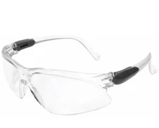 Lot Of 9–Visio Safety Glasses with Silver Temple and Clear Lens ANSI Z87