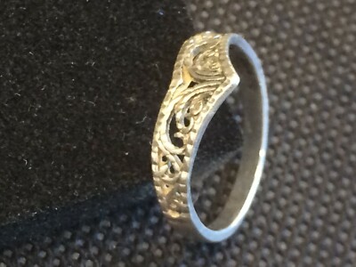 Silver ring costume ring 925 silver 1.4 g 17 mm internal dimension women's ring girls' ring