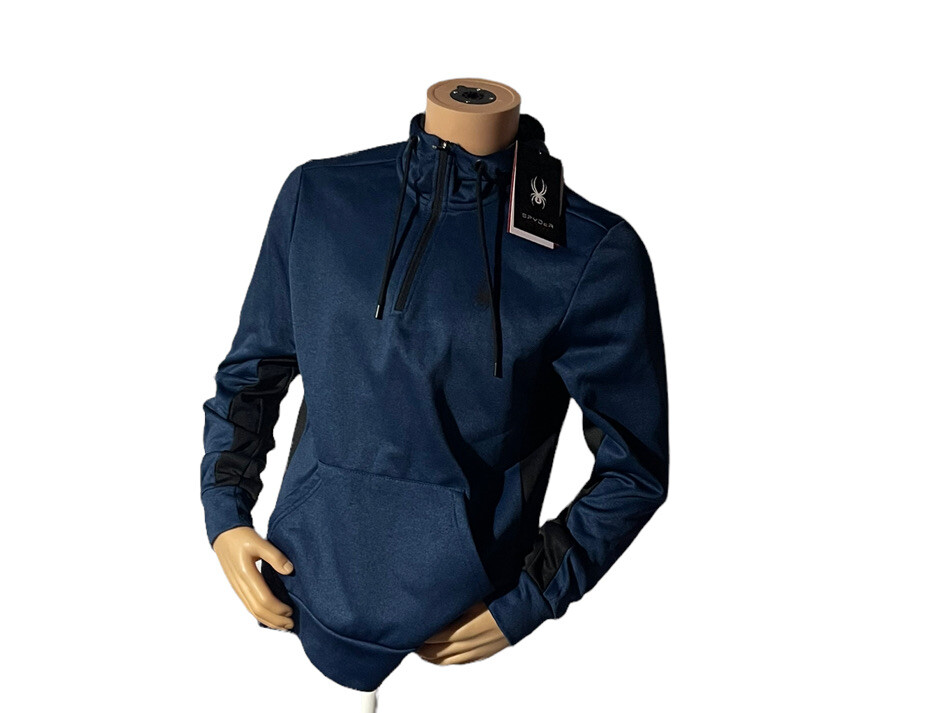 Мужская толстовка SPYDER ProWeb Active с капюшоном - синий Средний размер SPM804 7090₽