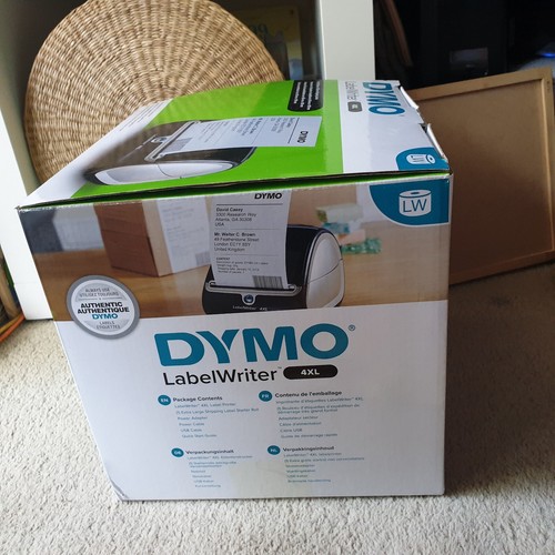 NEW Dymo 4xl laser label printer Writer Machine Prints Aus Post Sized Labels - Picture 3 of 13