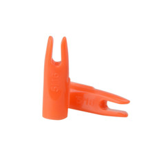 12 Encoches Vintage AAE Plastinock Fluorescent Orange 9/32" - Pour Flèches, Collage