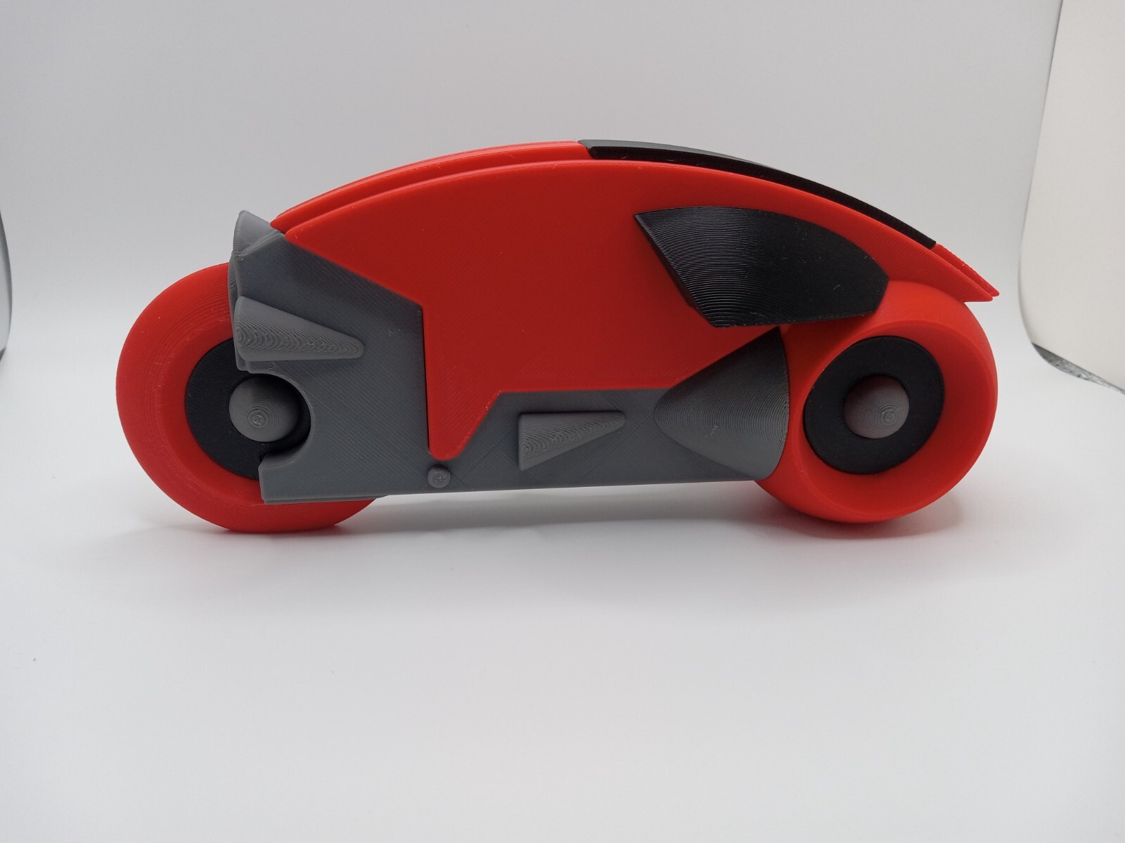 Red Lightcycle Retro Lightcycle Red for Vintage Tron display action figures & light ...