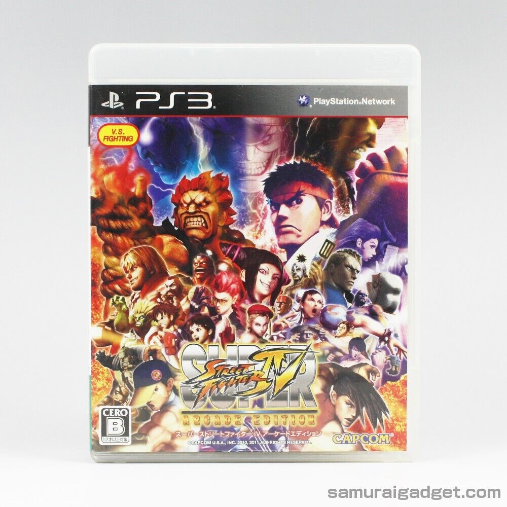 Jogo Super Street Fighter Iv Arcade Edition Ps3 Frete Grátis