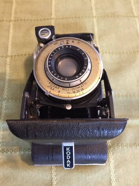 VINTAGE KODAK No.1 DIOMATIC ANASTIGMAT VIGILANT SIX-20 Folding