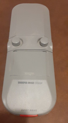 Sharper Image Motorized Tie Belt Scarf Rack Rotating Hooks Holds 60 Neckties