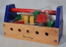 MELISSA  DOUG CLASSIC TOY TAKE-ALONG TOOL KIT  20 PCS, HAMMER  SCREWDRIVER