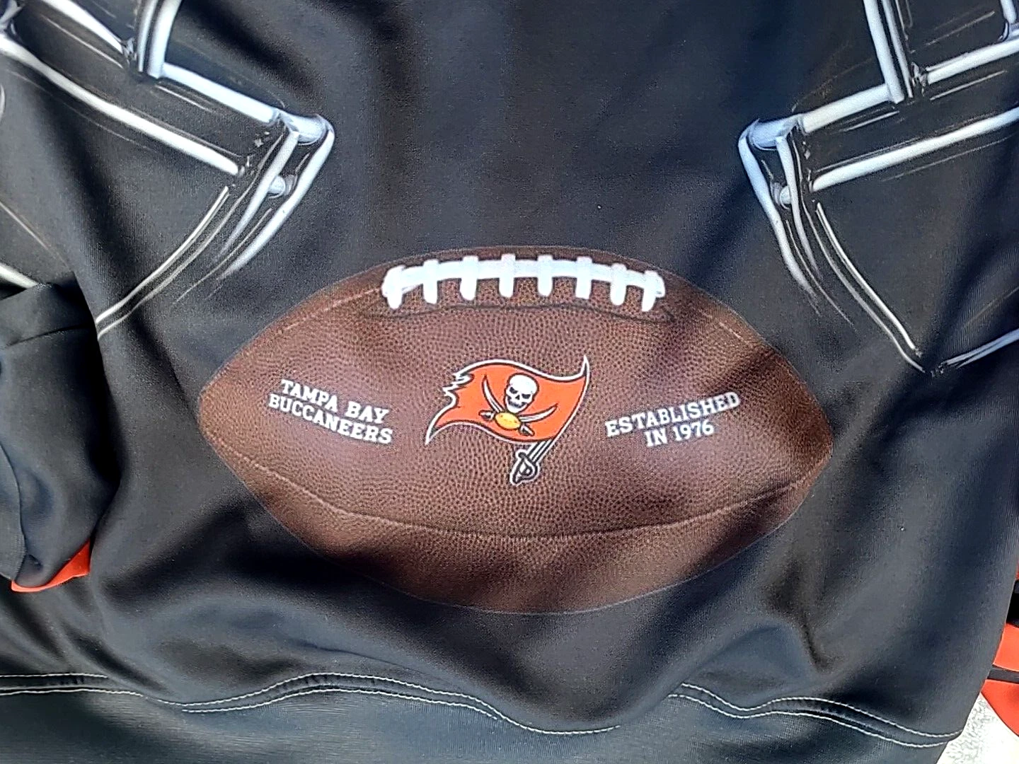 Tampa Bay Buccaneers All Over Print 3D Hoodie Size Small