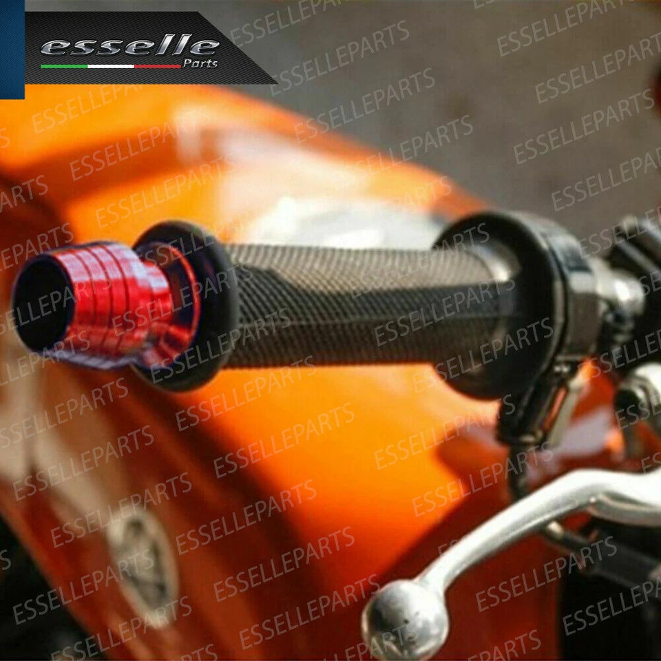 BILANCIERI MANUBRIO STABILIZZATORI DUCATI DIAVEL 1260 ALLUMINIO ROSSO - Immagine 3 di 3