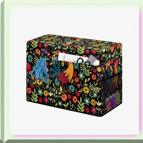 RoosterGuard Sewing Machine Cover: Lightweight, Washable, Dust-Proof with Handy - Bild 4 von 7