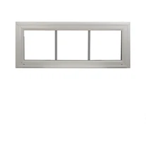 Double Pane Transom Window 30" x 10" Florida Approved Argon Gas Low-E DP50