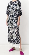 Tory Burch Beatrice Dress Tapestry Geo Kaftan Dress  Size 4 NWT $548