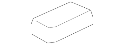 #ad Genuine Honda Pull Pocket Hole Cover 83506 SWA 003ZB $58.73
