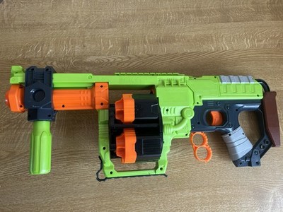 NERF N Strike Elite Zombie Strike Dominator Blaster Dart Gun Grün