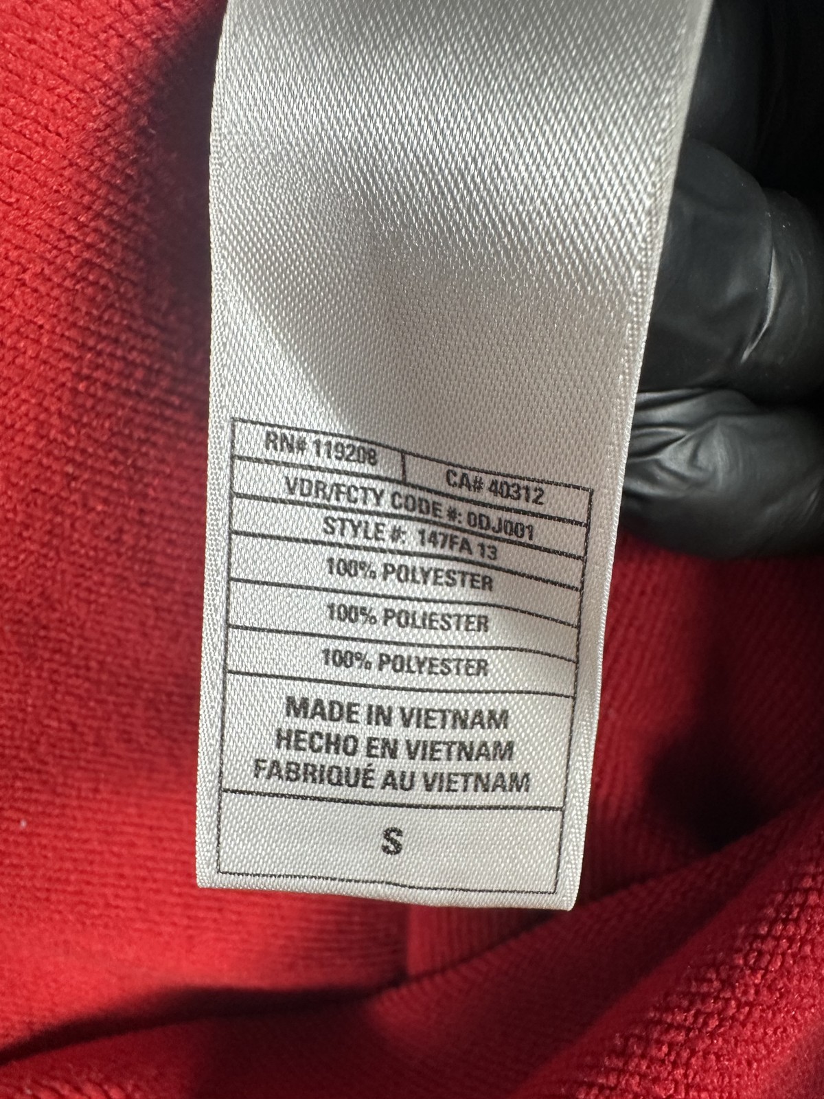 Wisconsin Badgers Shirt Mens Small NCAA Basketball Adidas Climalite Top thumbnail 3