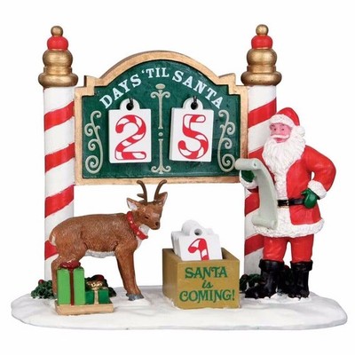 LEMAX 53208 - Christmas Countdown Modell mit Schild Winterfigur Sammler Miniatur