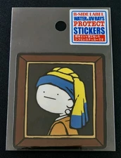 B-Side Label x Art Sticker - Girl With The Pearl Earring
