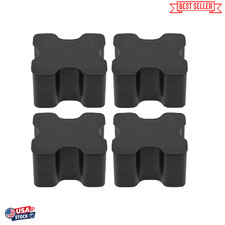 4 Pcs Rubber Coil Spring Spacer Car Lift Blocks For Enhancing 1 To 1.5 Coil