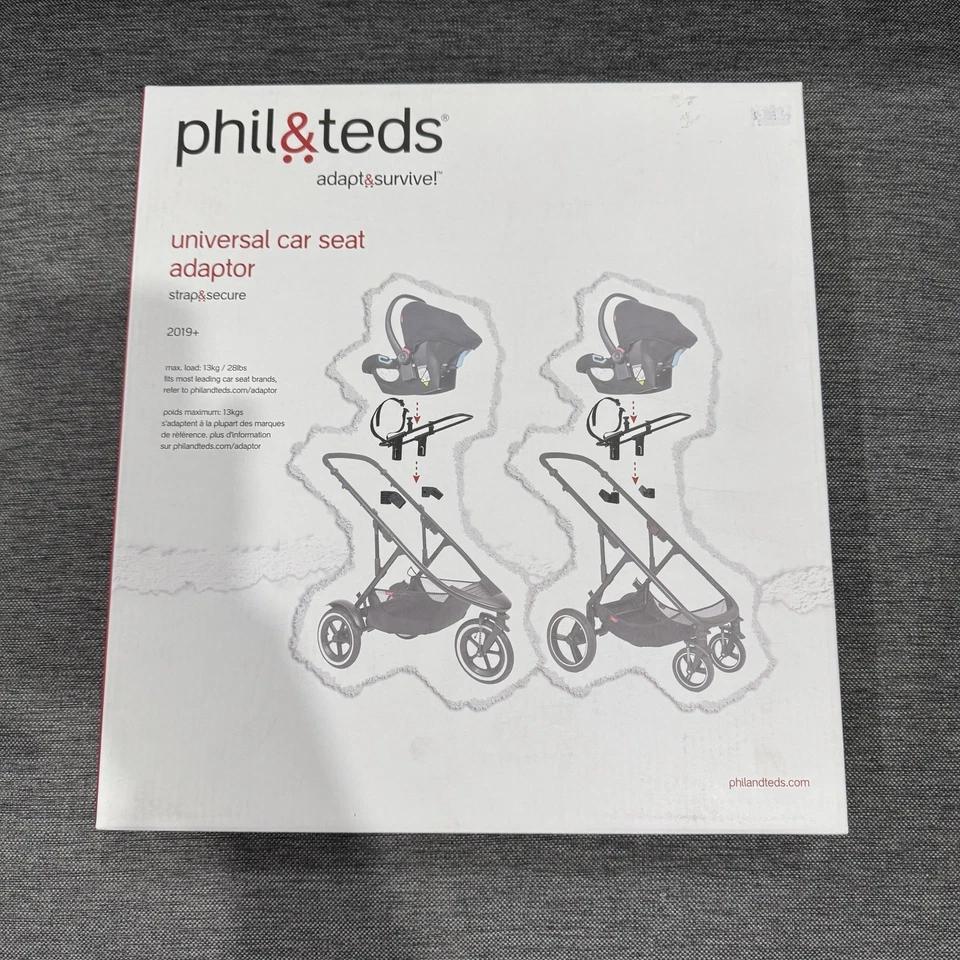 Phil & Teds Universal Car Seat Adaptor - dot™ sport™ dash™ sportverso™ voyager™ Foto 4 de 4