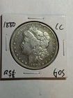 1880-CC Rev '78 Morgan Silver Dollar VF Details Key Date