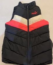Puma Puffer Vest Girls Size 4T
