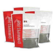 2XL L38 1-Ply 6 x 8 Gym Wipes Professional - Unscented/White (4/Carton) New