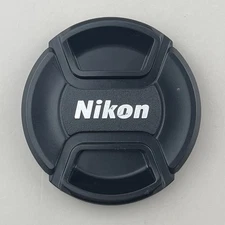 Nikon LC-58 58mm Snap-On Center Pinch Front Lens Cap GENUINE OEM