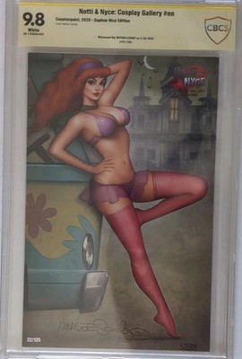 Counterpoint Notti & Nyce Cosplay Gallery CBCS 9.8 Daphne Signed by Szerdy
