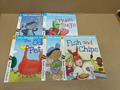 Lots Of 5 Julia Donaldson's Songbirds series from Oxford Reading Tree Book (3-7)