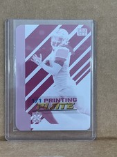 Tejhaun Palmer 2024 Leaf Football 1/1 Printing Plate