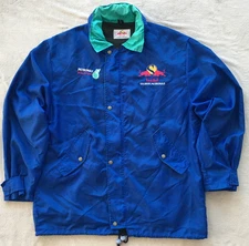 Red Bull Sauber Petronas vintage mens Blue F1 Formula One 1 Racing Jacket size M