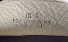 Coach Dustin Grey Pebbled Leather Venetian Loafers Made in Italy Size 13 D — photo 7