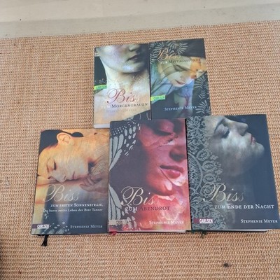 Twilight Stephenie Meyer Biss-Reihe 2x TB Morgengrauen,Mittagsstunde 3x HC 