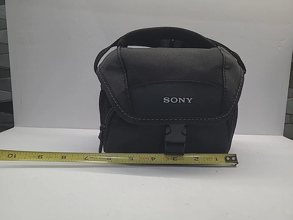 Bolsa para cámara Sony Estuche de transporte suave Bolsa para dispositivos Bolsa electrónica Correa para el hombro Foto 2 de 4